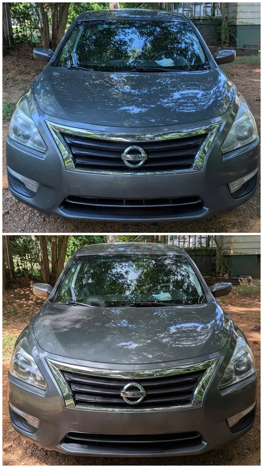 Nissan Altima before and after
