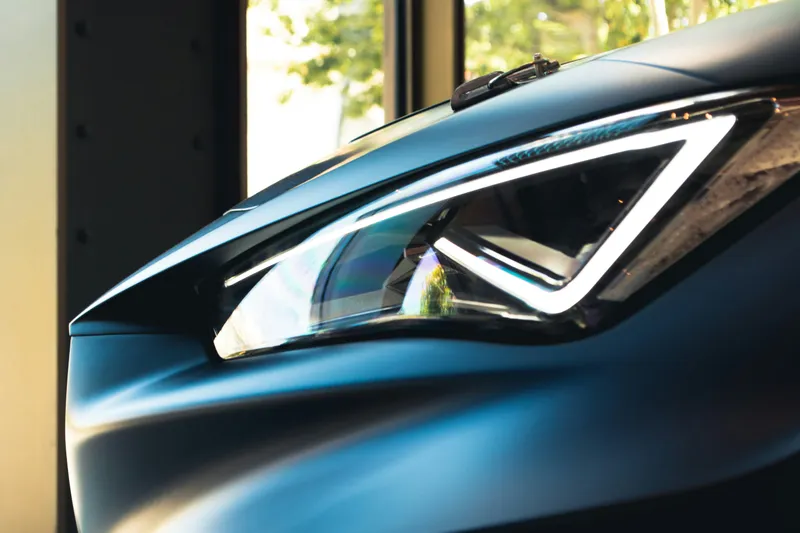 Restoring a headlight lens by hand